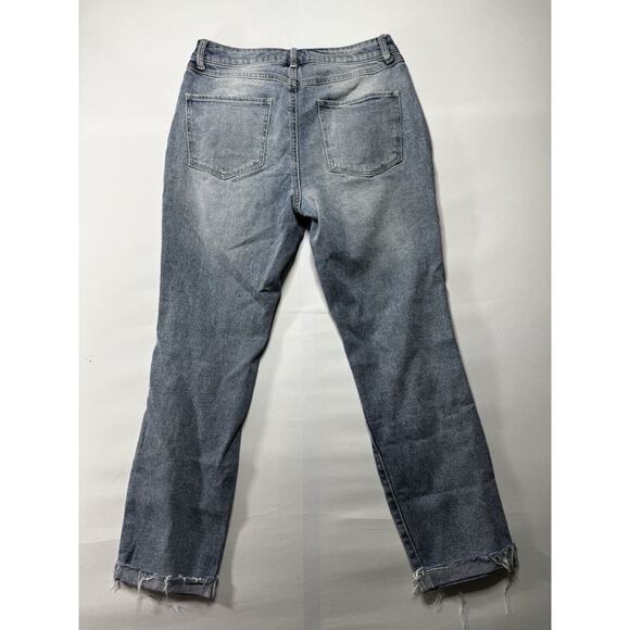 Rewash Women's Distressed Super High Rise Mom Jeans - Size 9 (29x26) *READ* - Picture 2 of 8